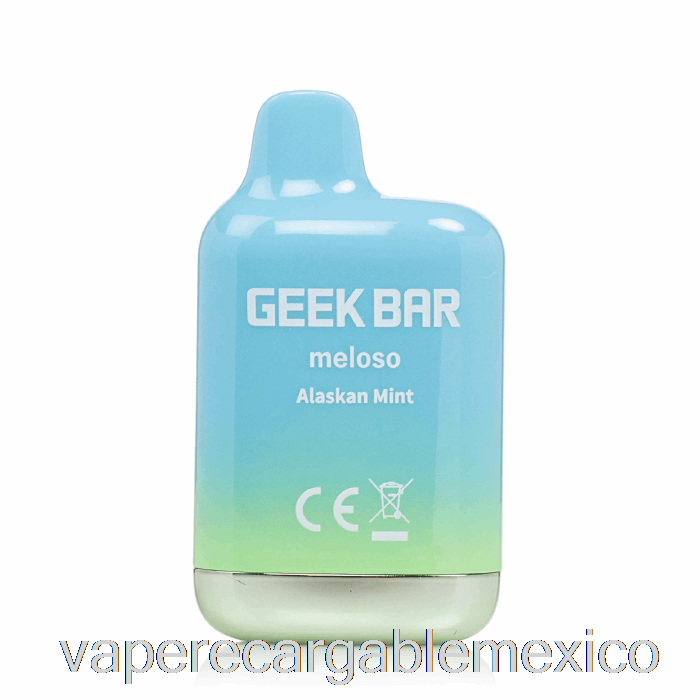 Vape Recargable Geek Bar Meloso Mini 1500 Desechable Alaskan Mint